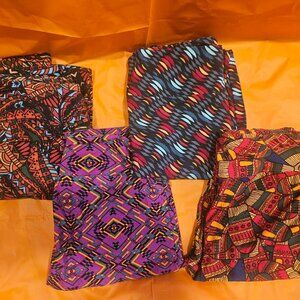 4 pairs of LuLaRoe Leggings- One Size